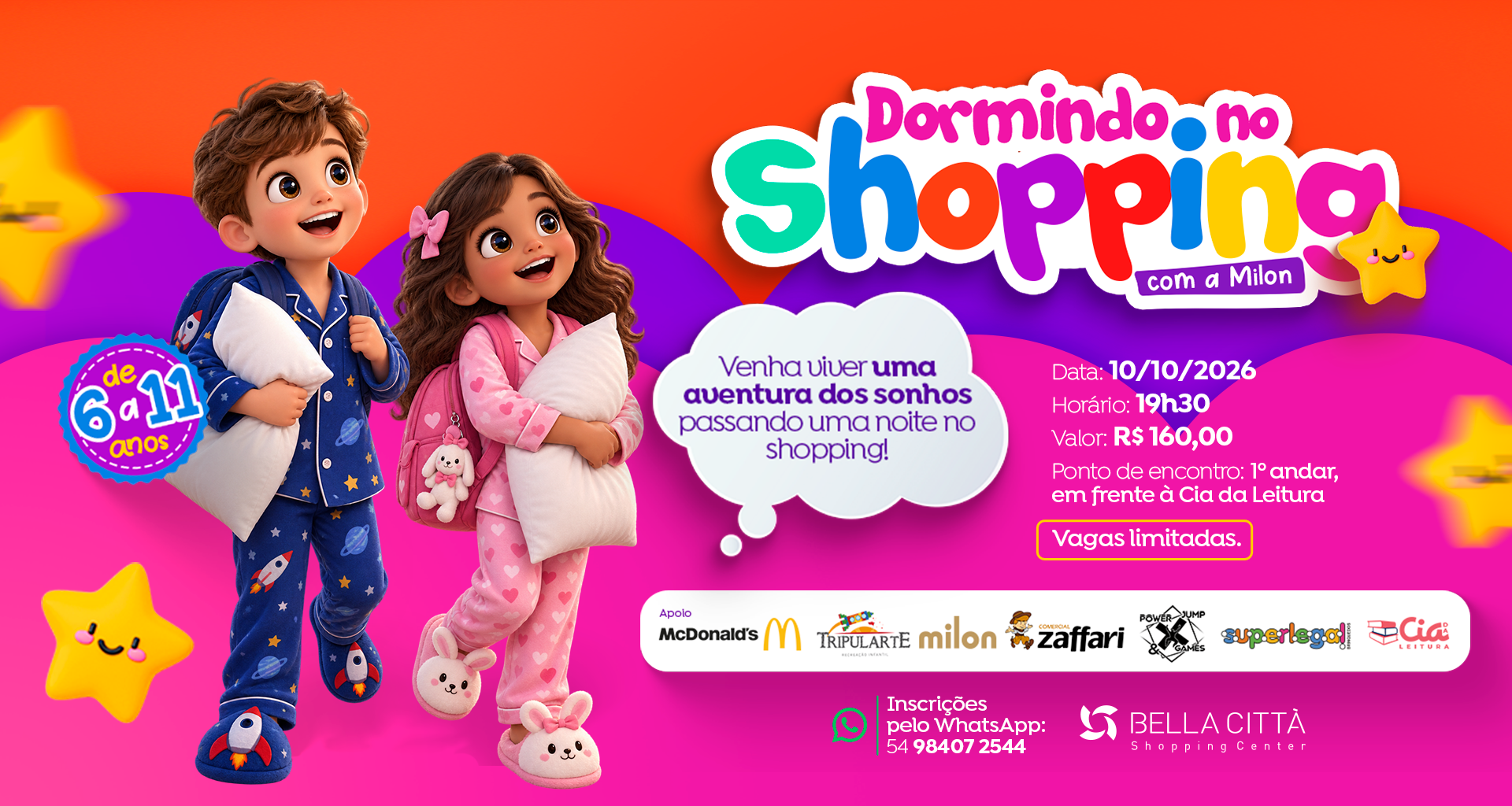 Dormindo no shopping
