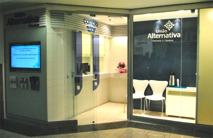 União Alternativa Turismo e Câmbio inaugura no 3º andar