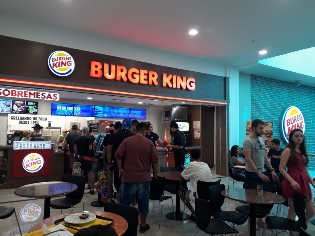 Burger King reabre no Bella Città Shopping 