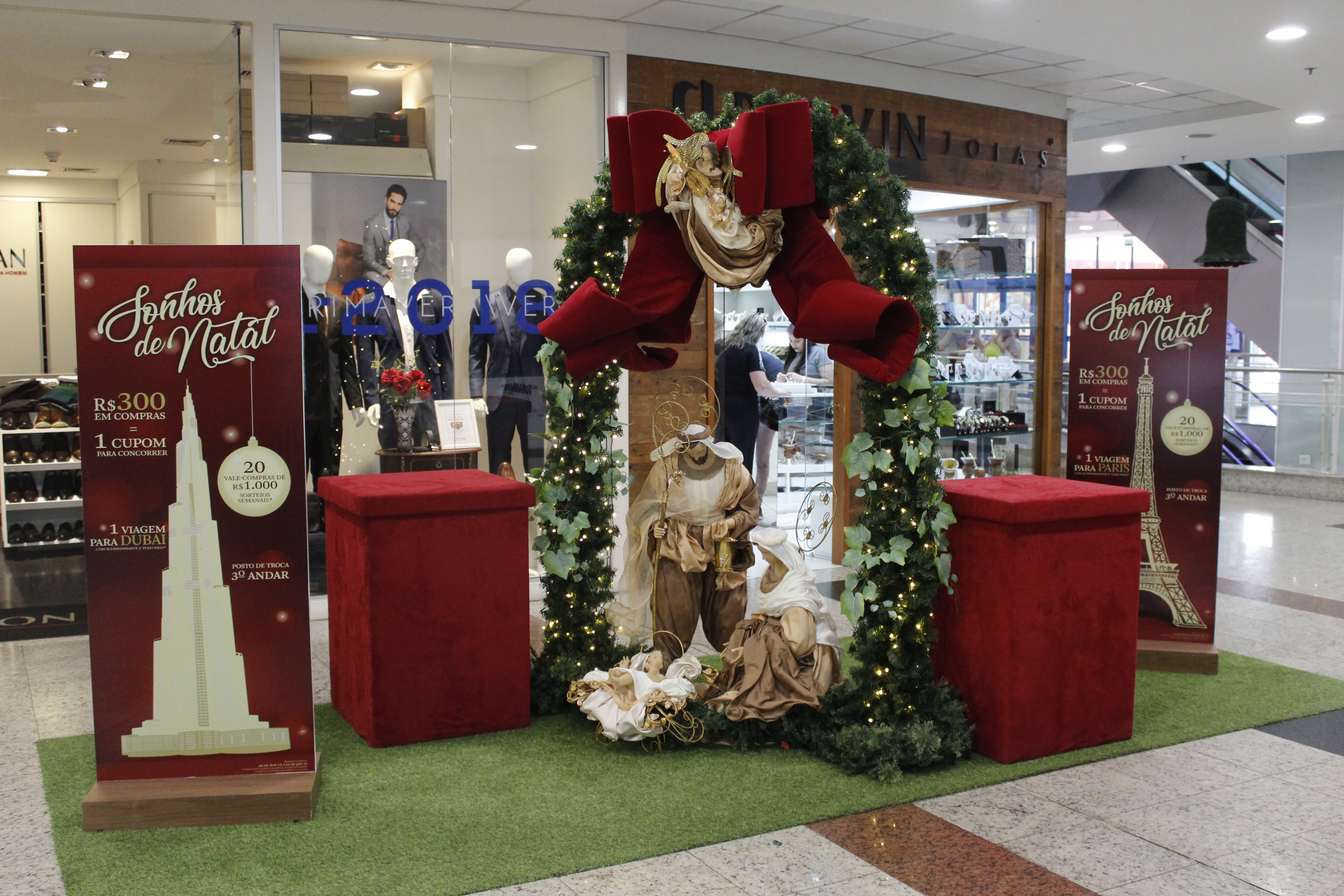 Primeiro sorteio da promoção Sonhos de Natal do Bella Città Shopping acontece nessa sexta-feira 