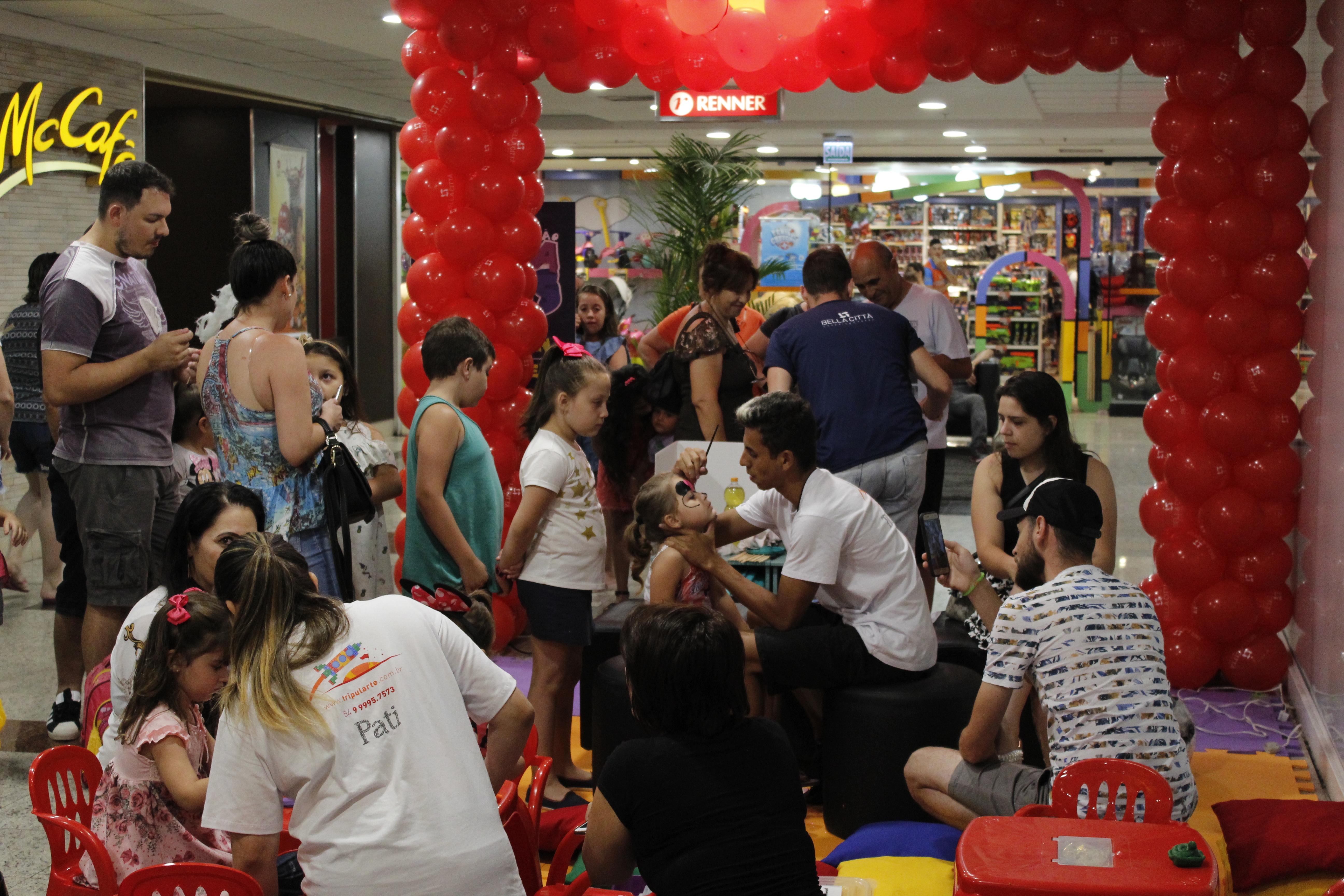Mais um sábado de Estação Bella Kids no Bella Città Shopping 