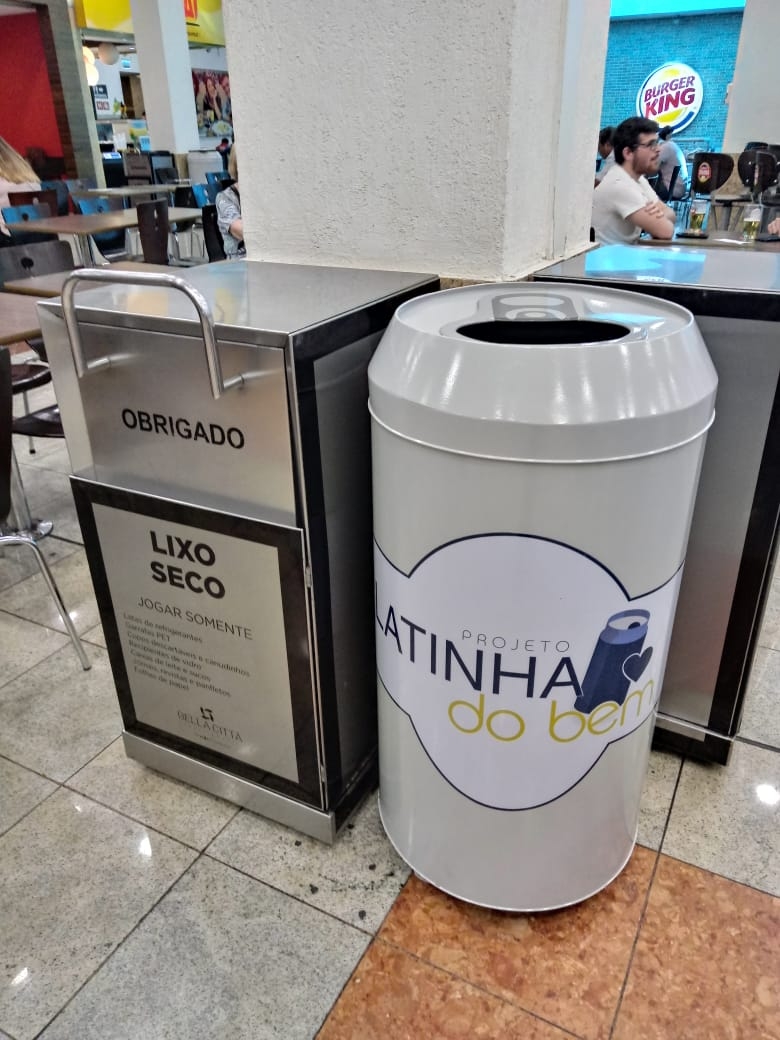Projeto Latinha do Bem beneficiará AAPECAN com a doação de um notebook