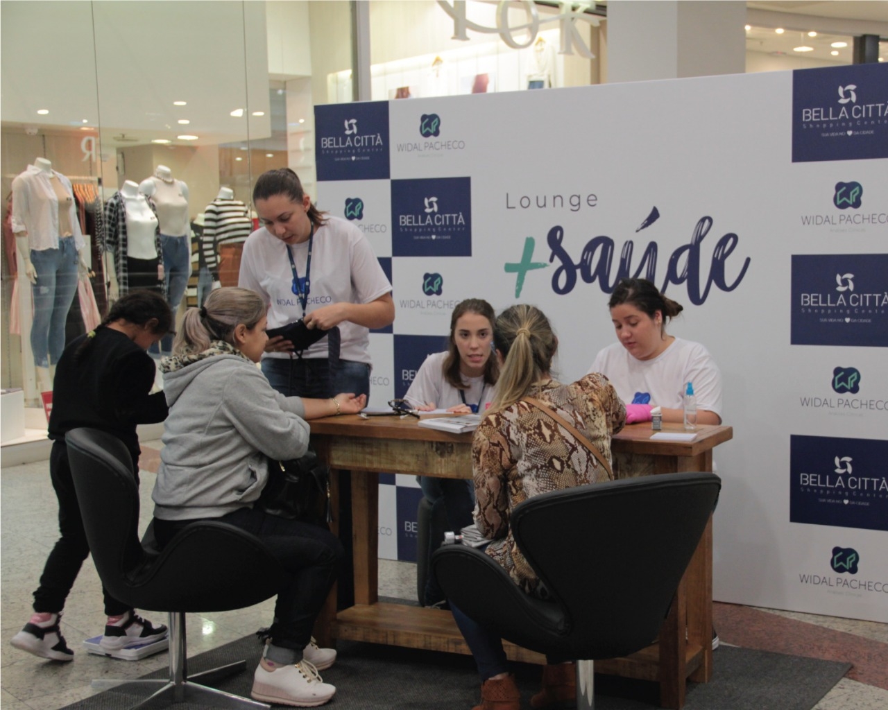 Bella Città Shopping e Laboratório Widal Pacheco realizam ação para comemorar o Dia Mundial da Saúde
