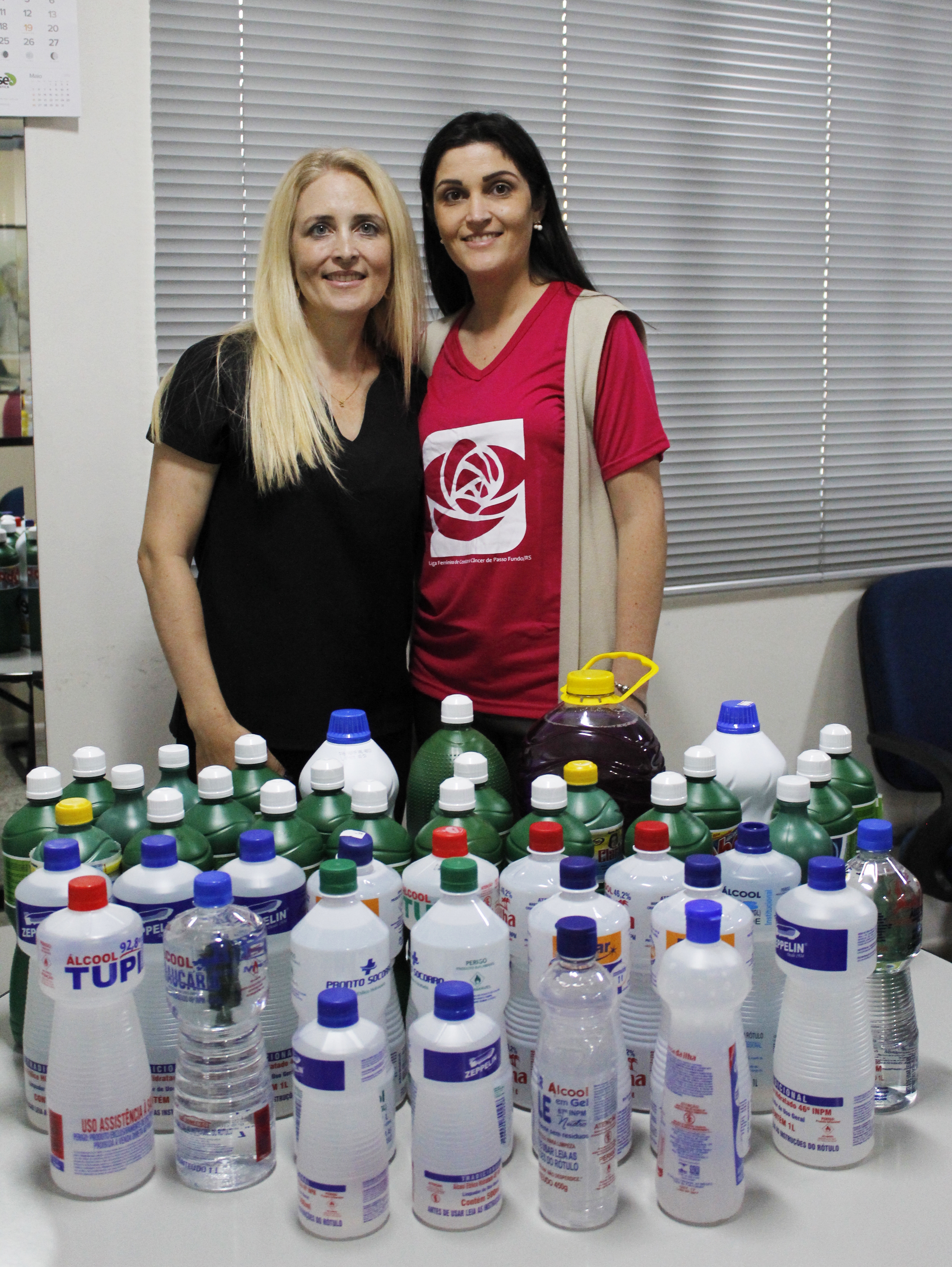 Bella Città entrega produtos de limpeza para o CACC